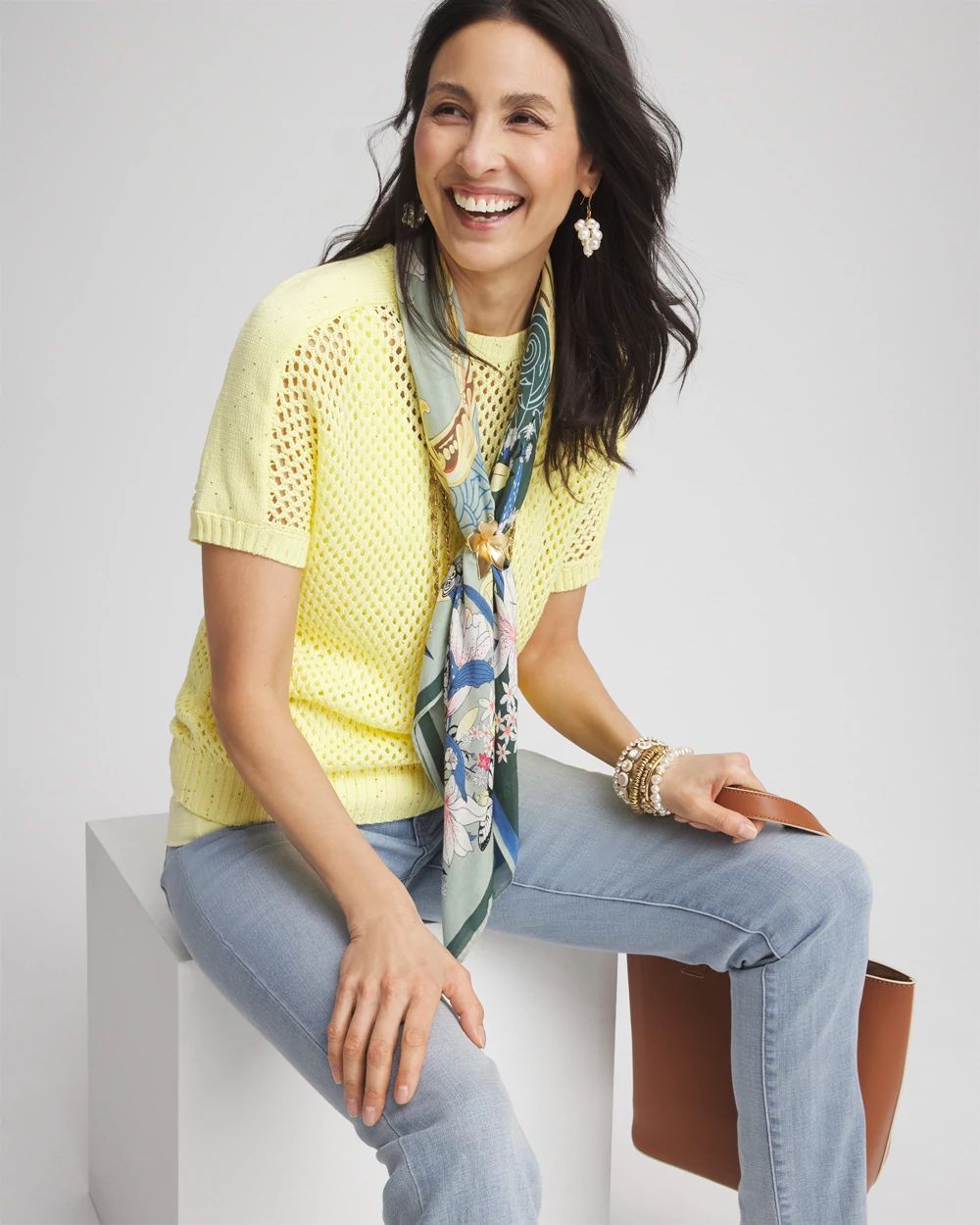Dolman Sleeved Sweater Tee | Chico's